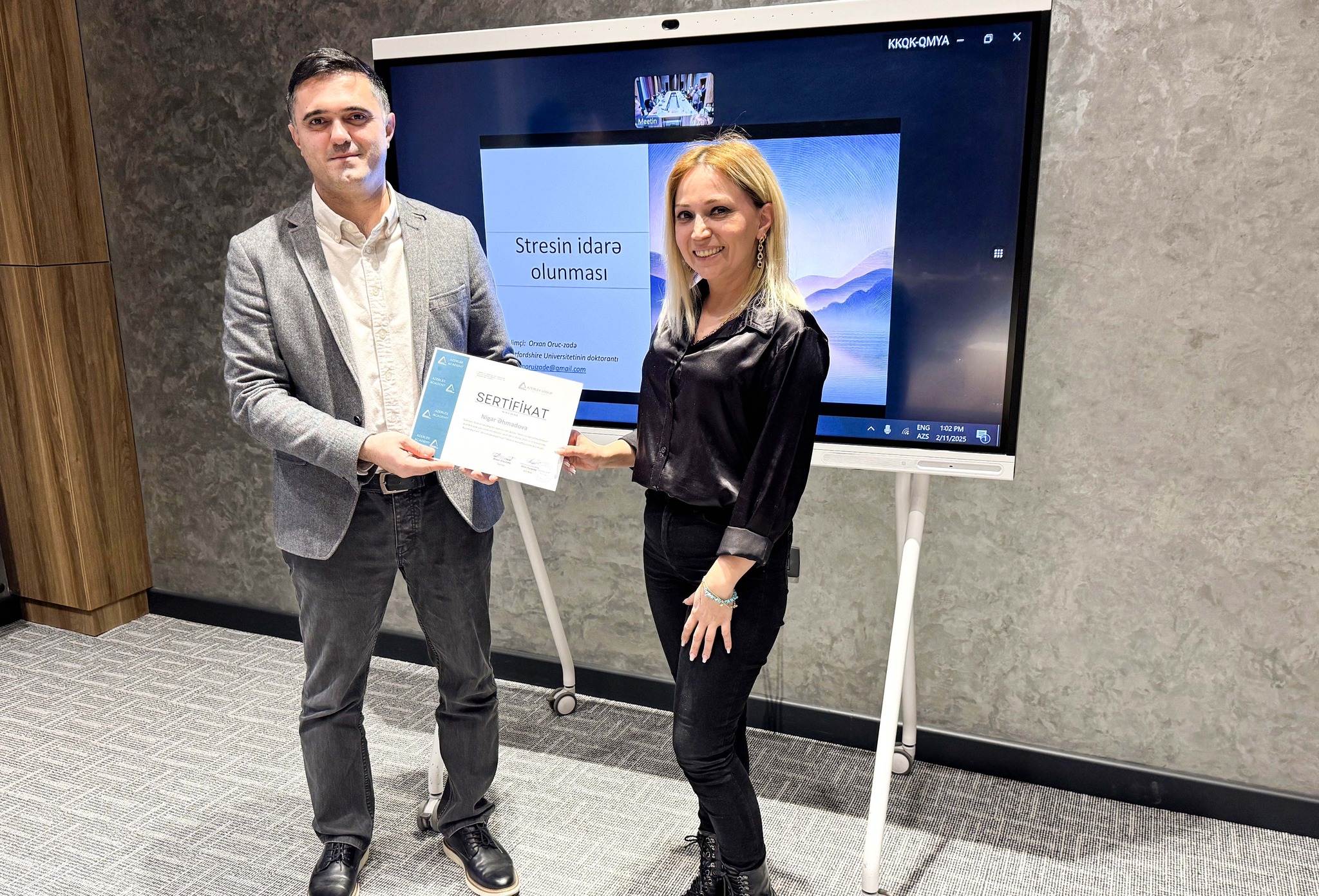 Cəbrayıl, Qubadlı və Zəngilan rayonlarında Bərpa, Tikinti və İdarəetmə Xidməti ilə təlimlər