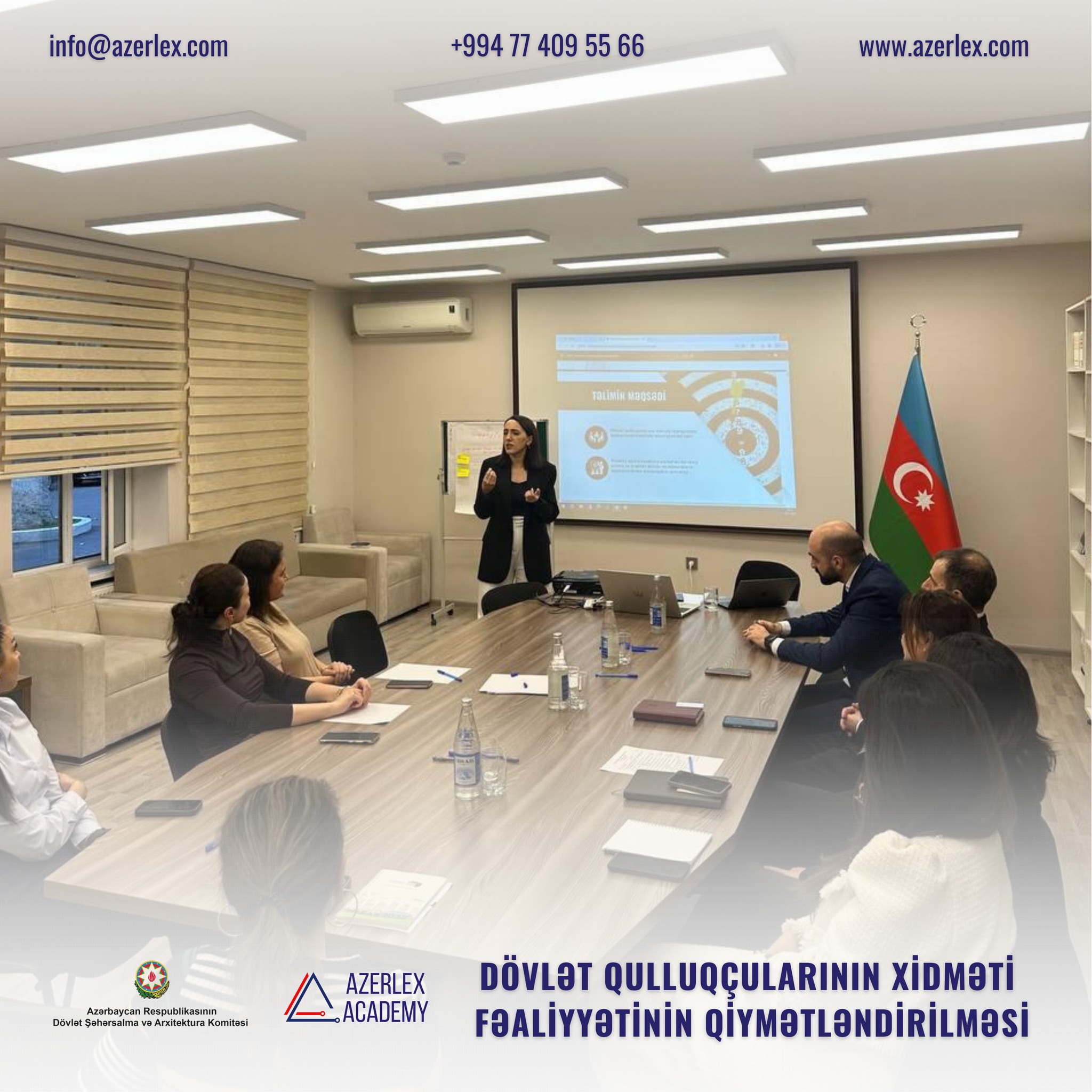 Dövlət Şəhərsalma və Arxitektura Komitəsi ilə təlimlər