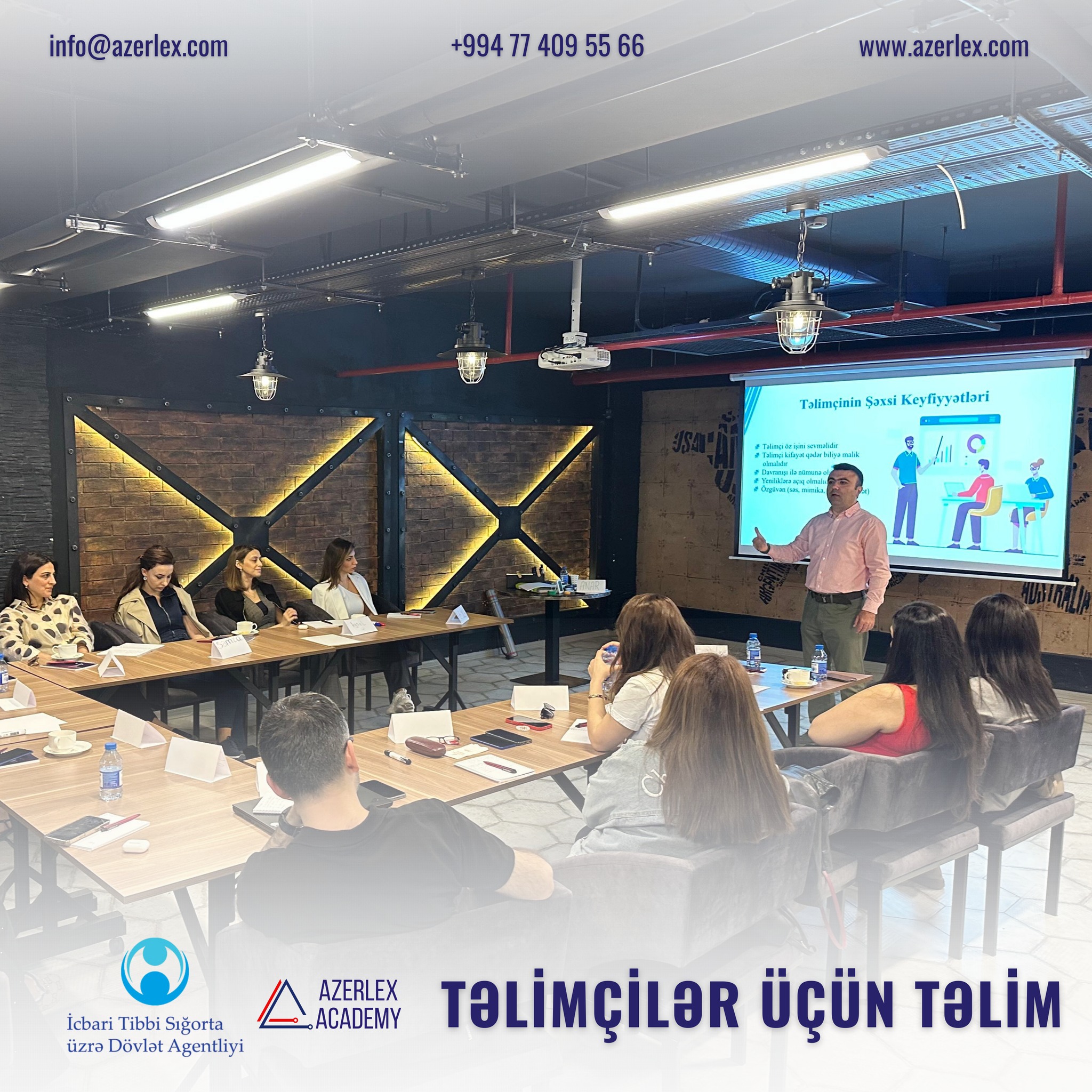 İcbari Tibbi Sığorta üzrə Dövlət Agentliyi ilə təlimlər