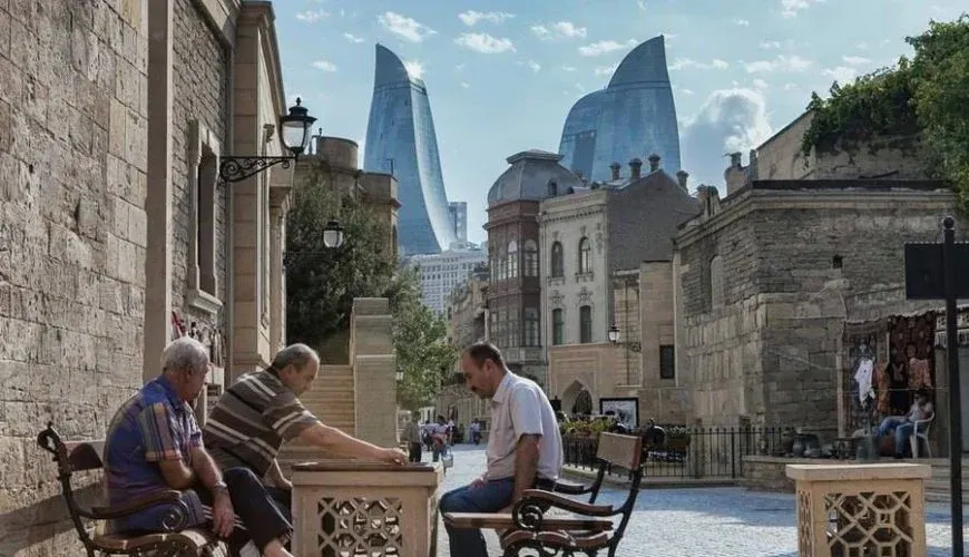 Bakı — şəhər mənzərəsi